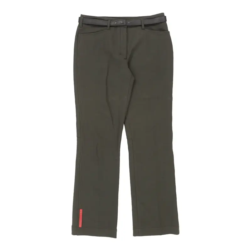Prada Trousers - 30W UK 10 Grey Wool Blend | Size: UK 10