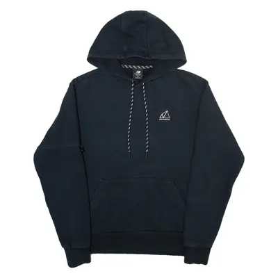 NEW BALANCE Mens Blue Hoodie S