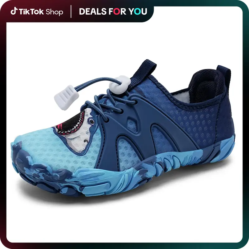 WateLves Toddler/Little/Big/Kid Water Shoes Wide Barefoot Aqua Athletic Sneakers Girls Boys Hiking Beach Swim Fast Dry Shoes ...