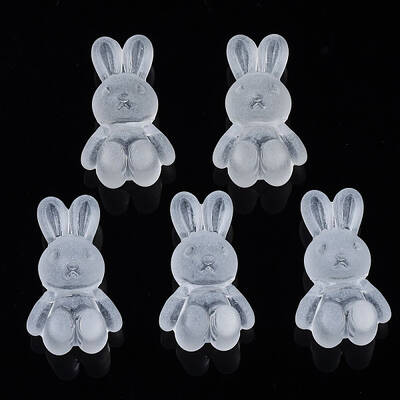 Frosted Acrylic Beads