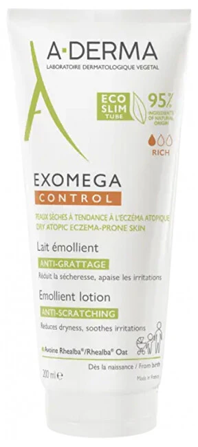 A-Derma Aderma Exomega Control Latte Emolliente - Volume: 400 Ml