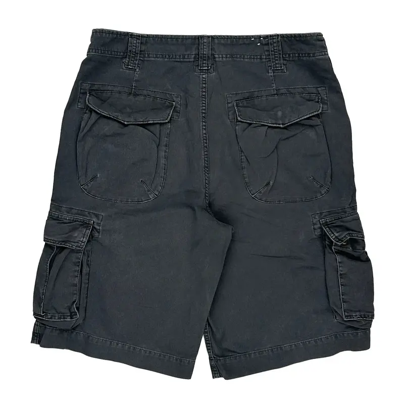 Cargo Supply Cargo Cargo Shorts - 36W 11L Black Cotton | Size: 36″ waist