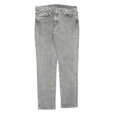 LEVI'S 511 Jeans Mens Grey Slim Straight W36 L34