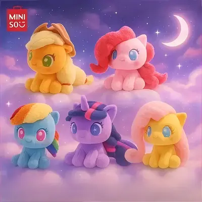 My Little Pony Series Q Version Sitting Doll - Cute and Comfortable Plush Toy, Pillow Valentine's Day Gift, Graduation Gift f...