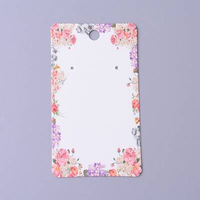 Cardboard Earring Display Cards