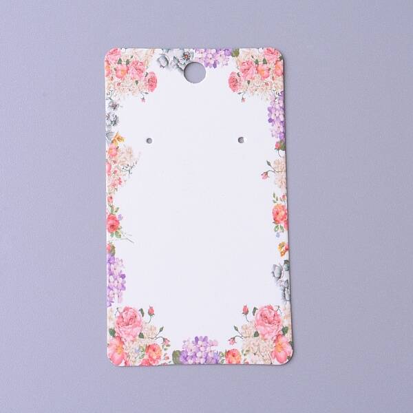 Cardboard Earring Display Cards