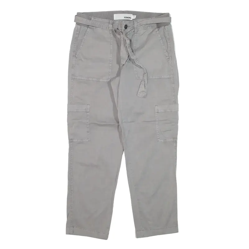 SONOMA Trousers Grey Regular Tapered Womens W30 L26