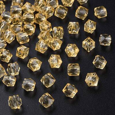 Transparent Acrylic Beads