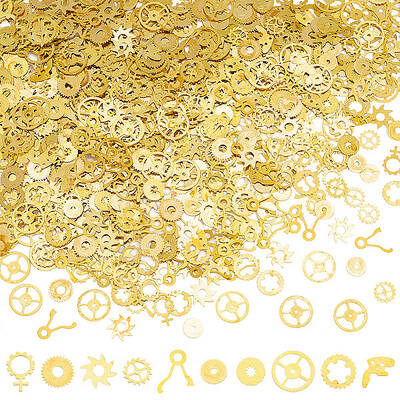 300-400Pcs 10 Style Brass Cabochons