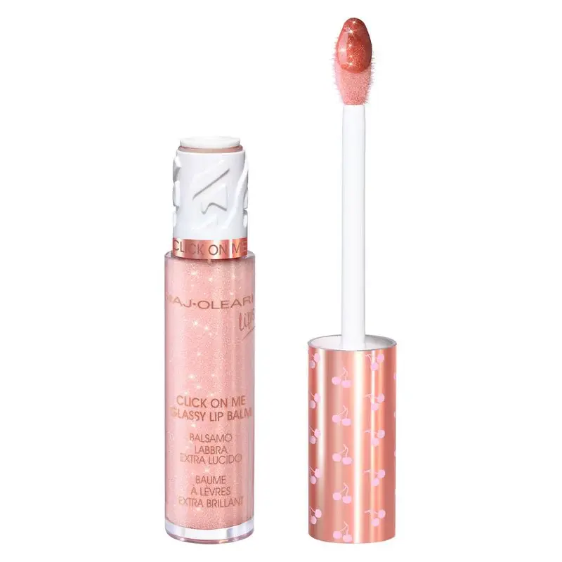 Naj Oleari Click On Me Glassy - Extra Glossy Lip Balm 01 - Pearly Nude