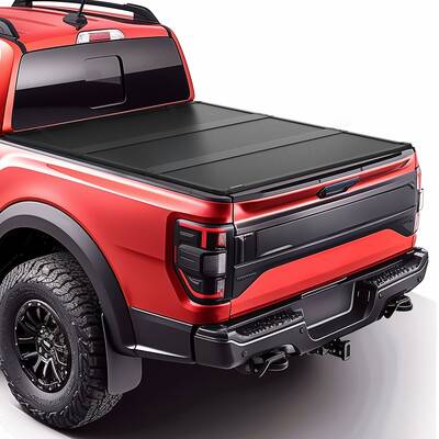 YITAMOTOR® Hard Tri-fold Truck Bed Tonneau Cover Compatible with 2022 2023 2024 2025 Ford Maverick | 4.6'  Bed