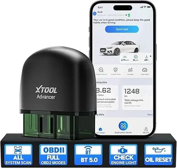 XTOOL AD20 Pro OBD2 Scanner Full System Car Diagnostic Android&IOS Scan Tool, Oil Reset, Check Engine Light, Performance Test...