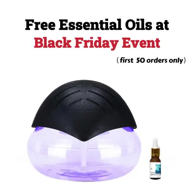 [Tiktok Refugee][Clearance Sale] Air Purifiers,  Essential Oil Aroma Diffuser with LED Night Light, Air Purifier for Home Off...