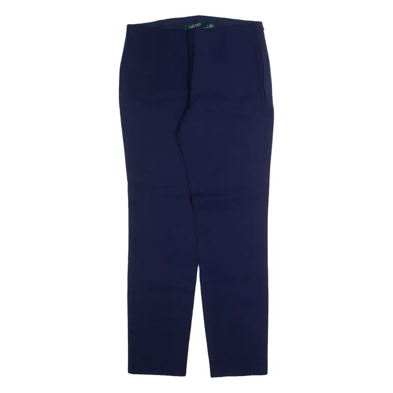 RALPH LAUREN Womens Trousers Blue Slim Tapered W28 L27