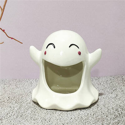 Halloween Theme Porcelain Candle Holder