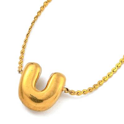 304 Stainless Steel Micro Pave Cubic Zirconia Pendant Necklaces