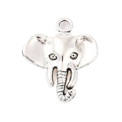 Tibetan Style Alloy Elephant Pendants