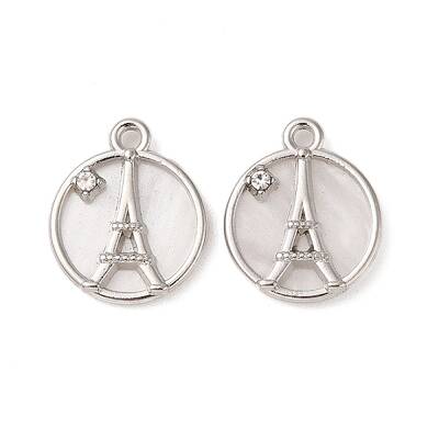 Alloy Acrylic Pendants