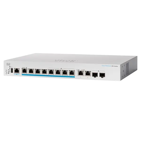 CBS350-8MP-2X Cisco 350 8x Port PoE+ 2.5GBT 2x Copper/SFP+ CP Switch