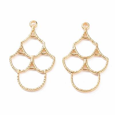 304 Stainless Steel Open Back Bezel Pendants