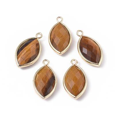 Natural Tiger Eye Pendants