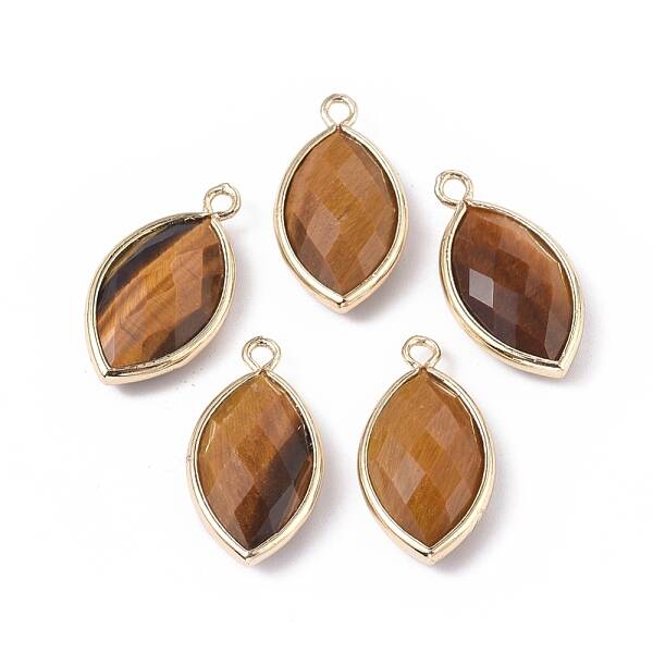 Natural Tiger Eye Pendants