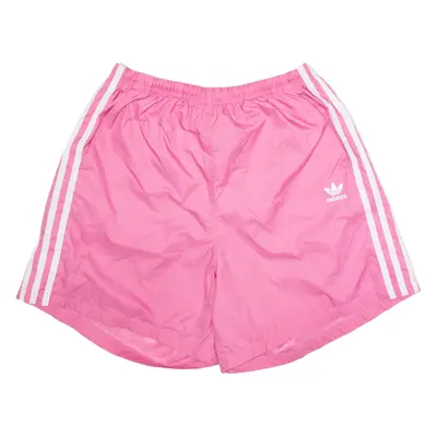 ADIDAS ORIGINALS Womens Sports Shorts Pink UK 8 W24