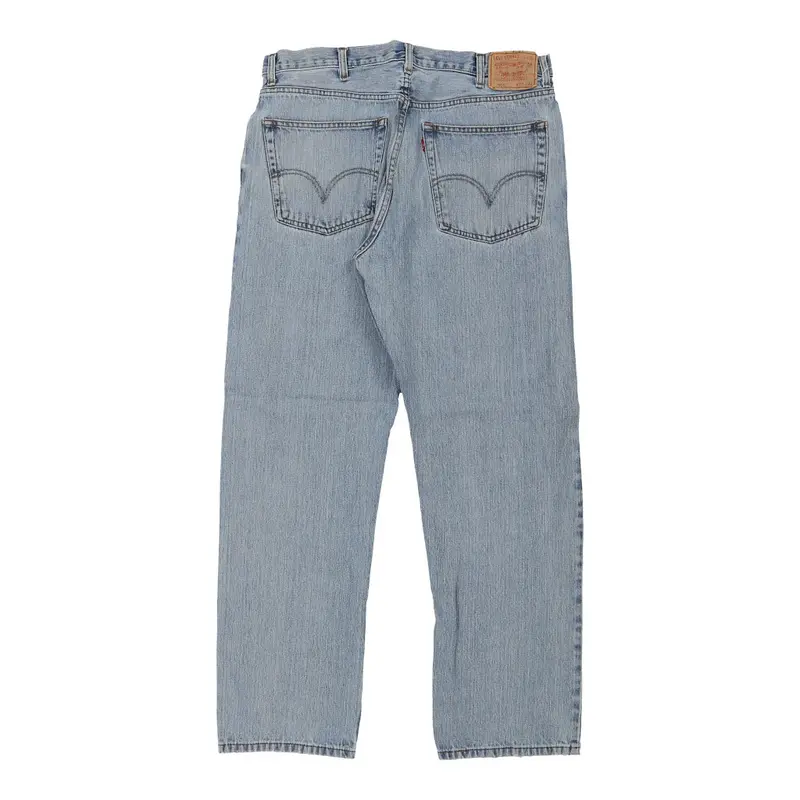 505 Levis Jeans - 36W 33L Blue Cotton