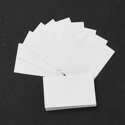 Paper Earring Display Card