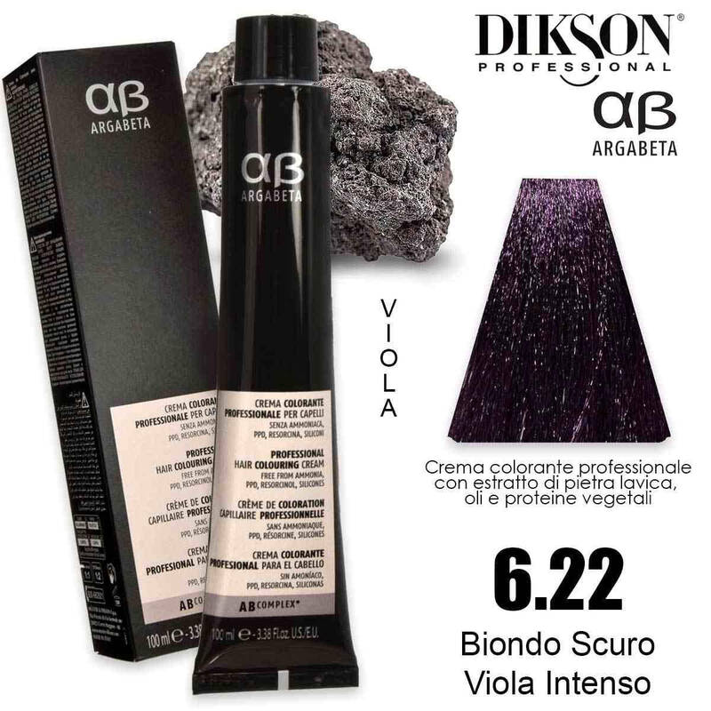 Dikson Argabeta Color 100 Ml 6.22 Dark Blonde Intense Violet