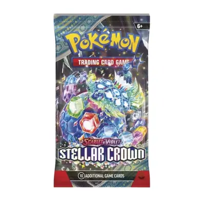 Pokémon TCG Stellar Crown Booster Pack(s) - Multiple Pack Options, Pokémon Trading Card Game