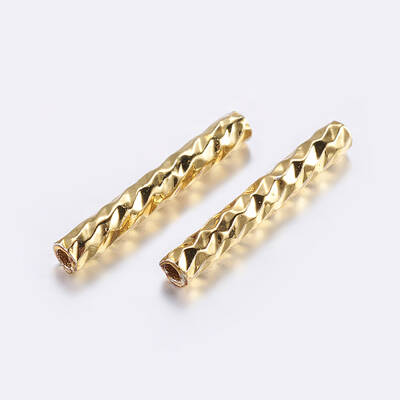 Brass Tube Beads