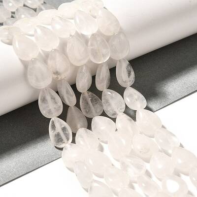 Natural Quartz Crystal Beads Strands