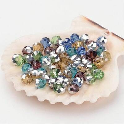 Electroplate Glass Beads