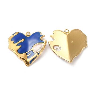 304 Stainless Steel Enamel Pendants