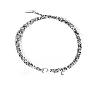 Men's Constellation Stainless Steel Necklace