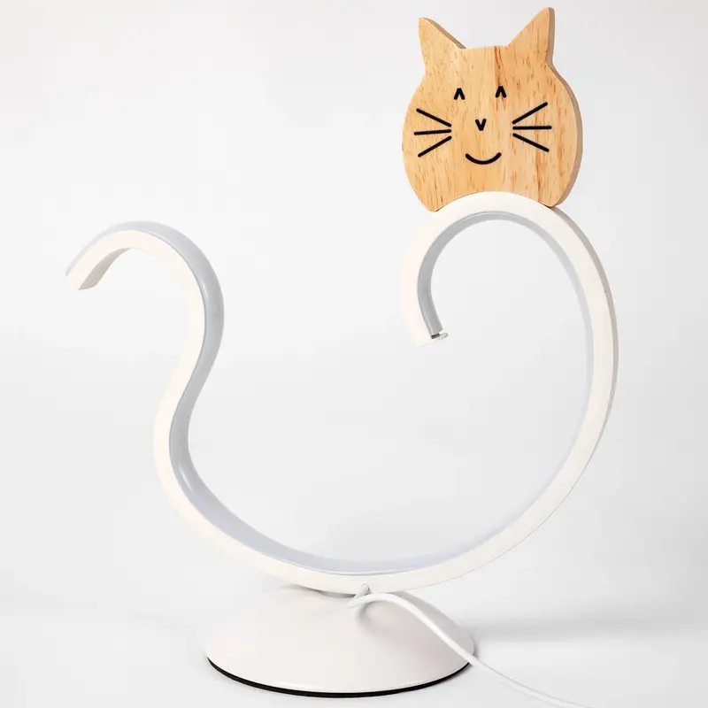 Curvy Kitty Table Lamp