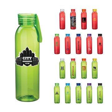 48 Custom Metis II 22 oz Tritan Water Bottle w/ Silicone Handle - ...