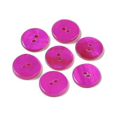 Spray Paint Natural Freshwater Shell Button