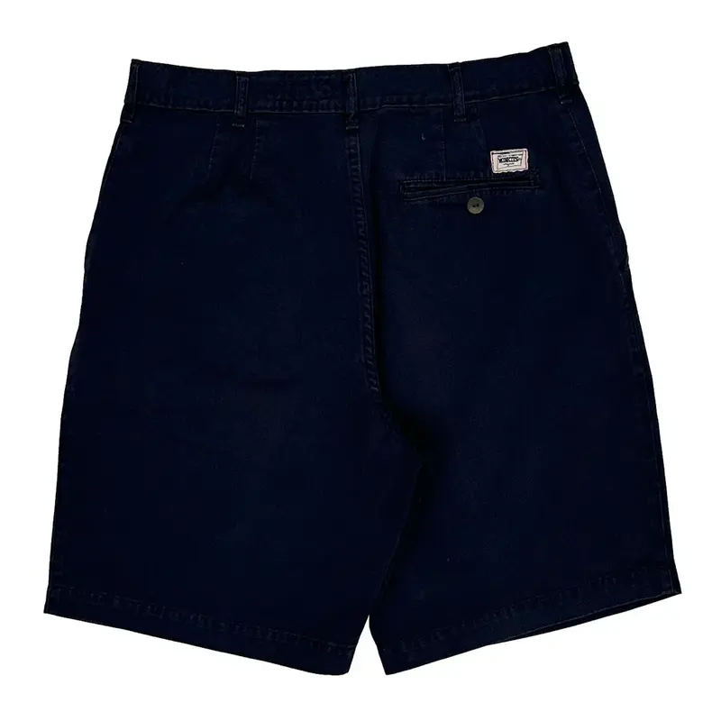 Monkies Chino Shorts - 32W 9L Navy Cotton