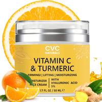 Organic VC Turmeric Face Cream, Vitamin c rich moisturizingface cream, body lotion skin care products skin-friendly,nourishin...