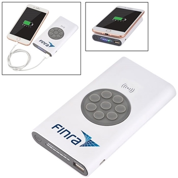 6 Customized UL Certified Grip Wireless Charger & Power Bank - ...