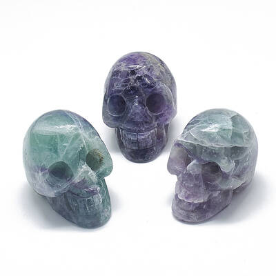 Natural Rainbow Fluorite Display Decorations