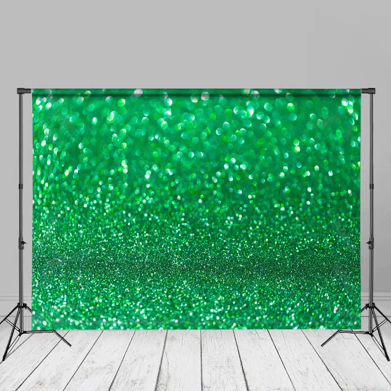 Simple Green Glitter Diy Spring Photography Backdrop - Aperturee