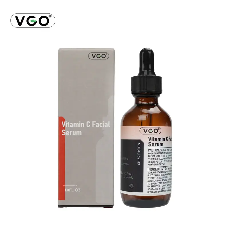 VGO Vitamin C Facial Serum Essence,  Moisturize Skincare Daily Delicate Gentle Acne Cleanser Cream Cleanser Cream Radiance Co...