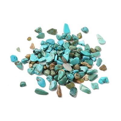 Synthetic Turquoise Chip Beads