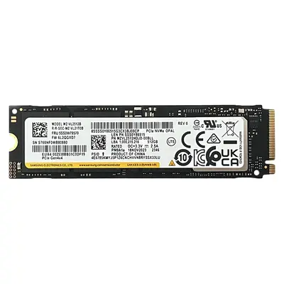 MZ-VL2512B Samsung 512GB PCI Express 4.0 x4 NVMe M.2 Solid State Drive