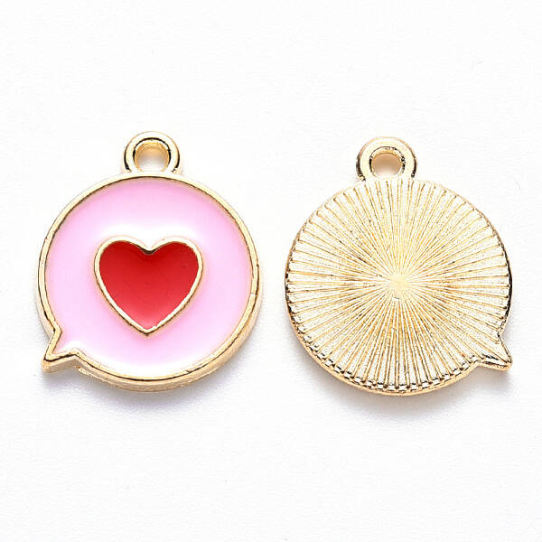 Alloy Enamel Pendants