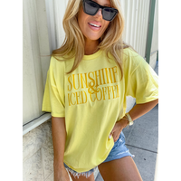 Sunshine Iced Coffee Graphic Tee C.O.C