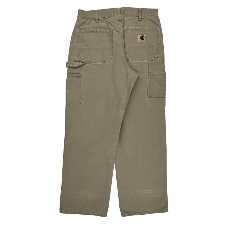 Carhartt Carpenter Trousers - 32? Waist Grey Cotton